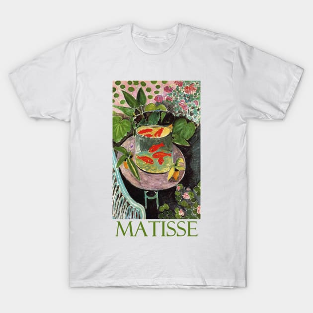 The Goldfish by Henri Matisse T-Shirt by Naves